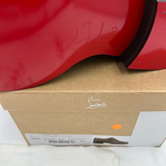 Men's Christian Louboutin boabi calf  Leather, Oxford, size 43 made in Italy - Picture 6 of 10